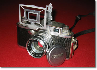 Canon IV-S2, with rangefinder viewing